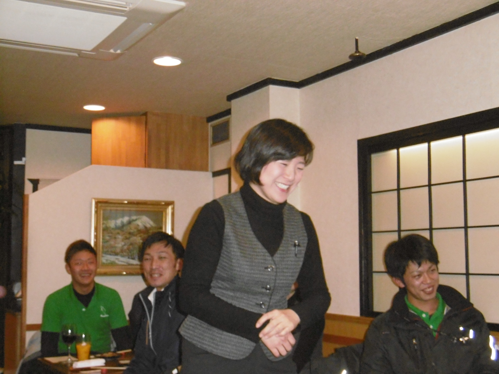2019年新年会+新人歓迎会♪